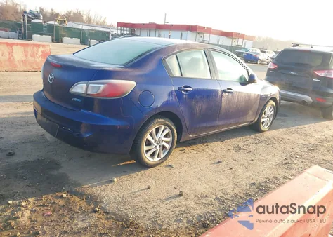 2013 Mazda Mazda3 I Touring from USA, damaged, VIN JM1BL1V79D1752680